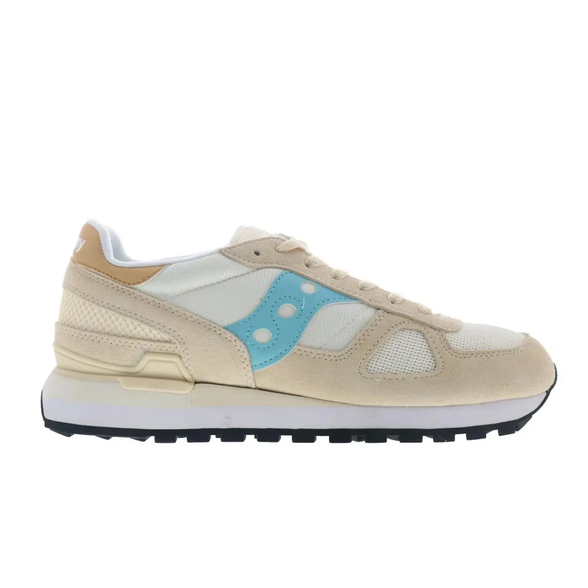 Saucony Shadow Original Shadow S1108-839 Womens Beige Suede Lifestyle Sneakers Shoes 10