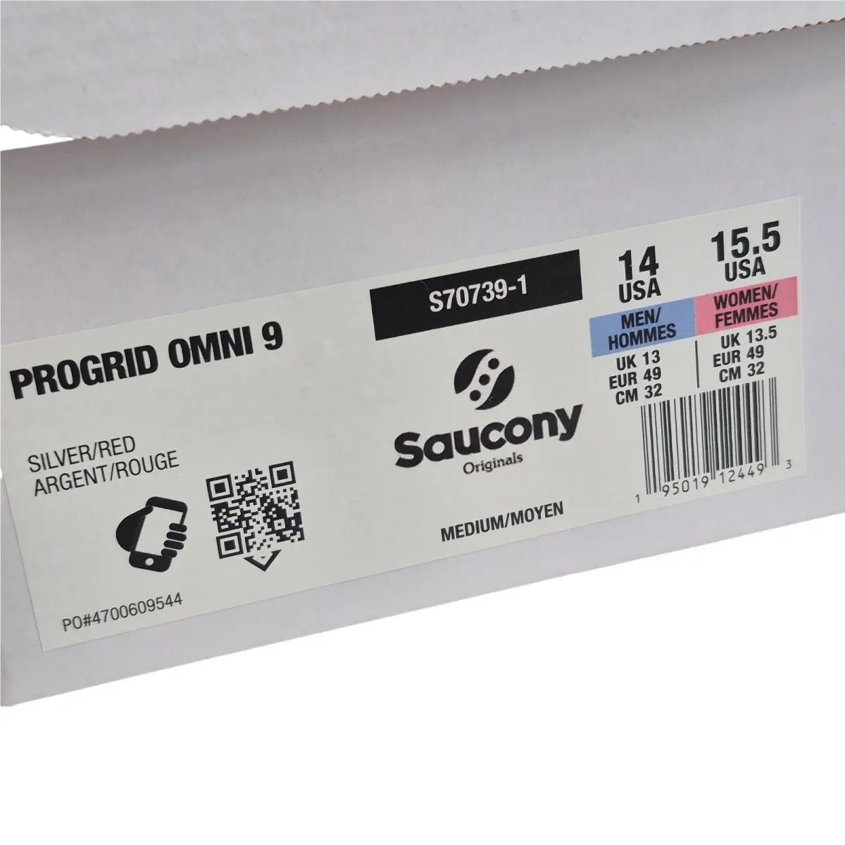 Saucony shoes - Multicolor (UPC: 195019124493) 0
