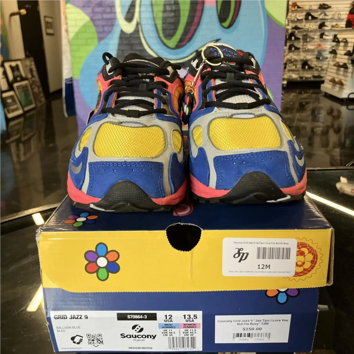 Saucony shoes - Saucony Jae Tips x Grid Jazz 9 - Multicolor 0