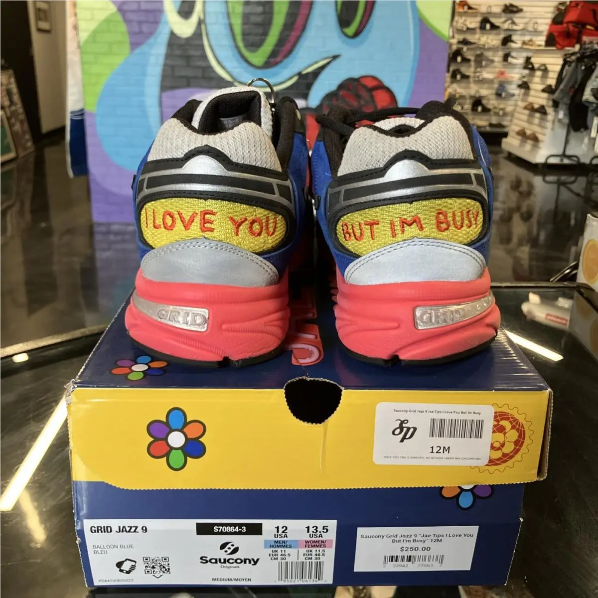 Saucony shoes - Saucony Jae Tips x Grid Jazz 9 - Multicolor 2