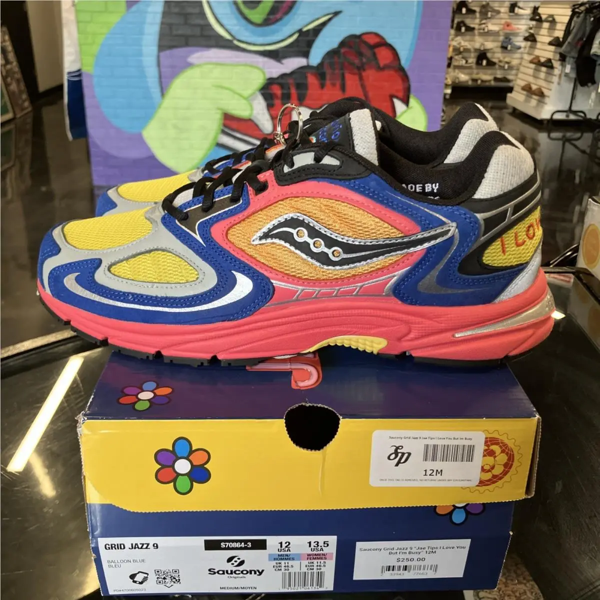 Saucony shoes - Saucony Jae Tips x Grid Jazz 9 - Multicolor 3