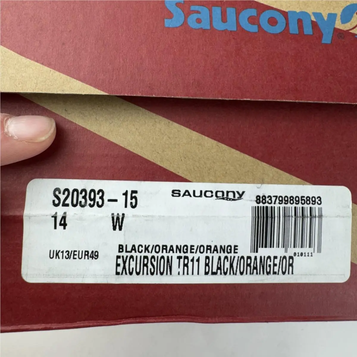 Saucony shoes - Saucony Excursion TR - Excursion - S20393-15 - Black 6