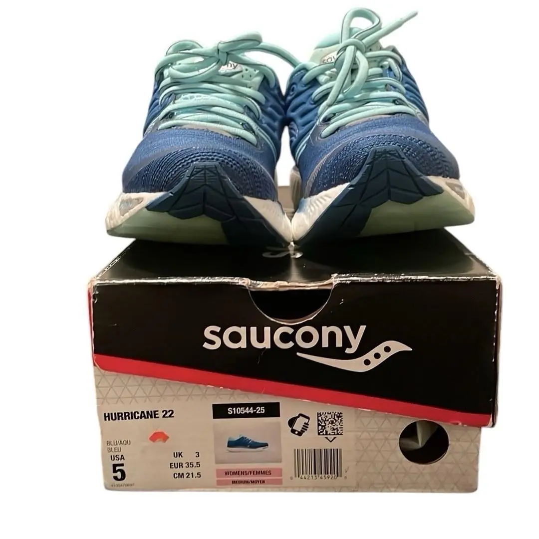 Saucony shoes - Saucony Hurricane 22 - Hurricane - S10544-25 - Blue 0