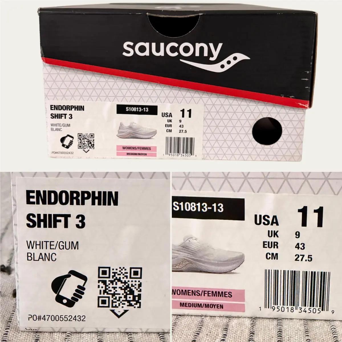 Saucony shoes - Saucony Endorphin Shift 3 - Endorphin Shift - S20813-13 - White 6