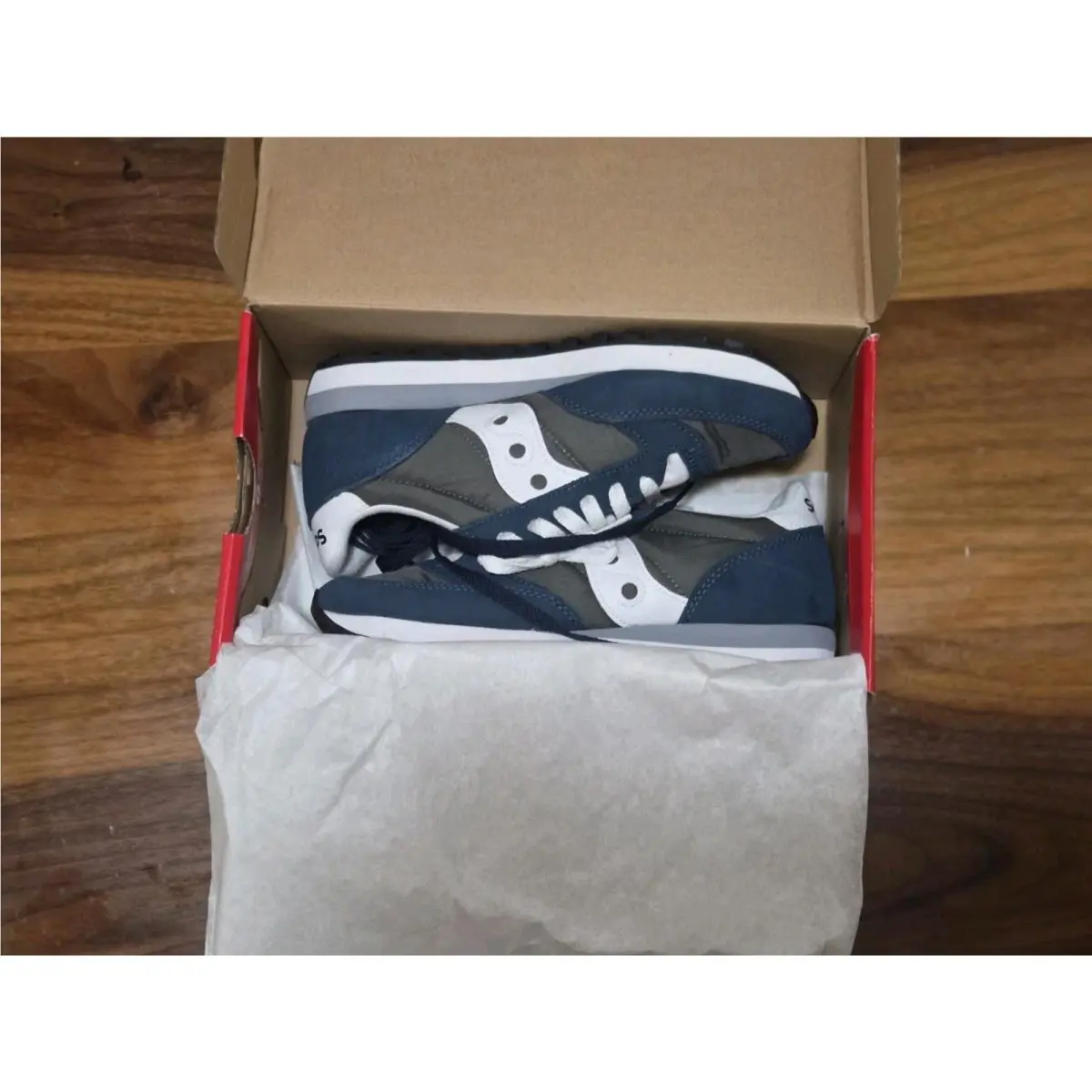 Saucony Jazz Olive Navy Sneakers Men’s 6.5