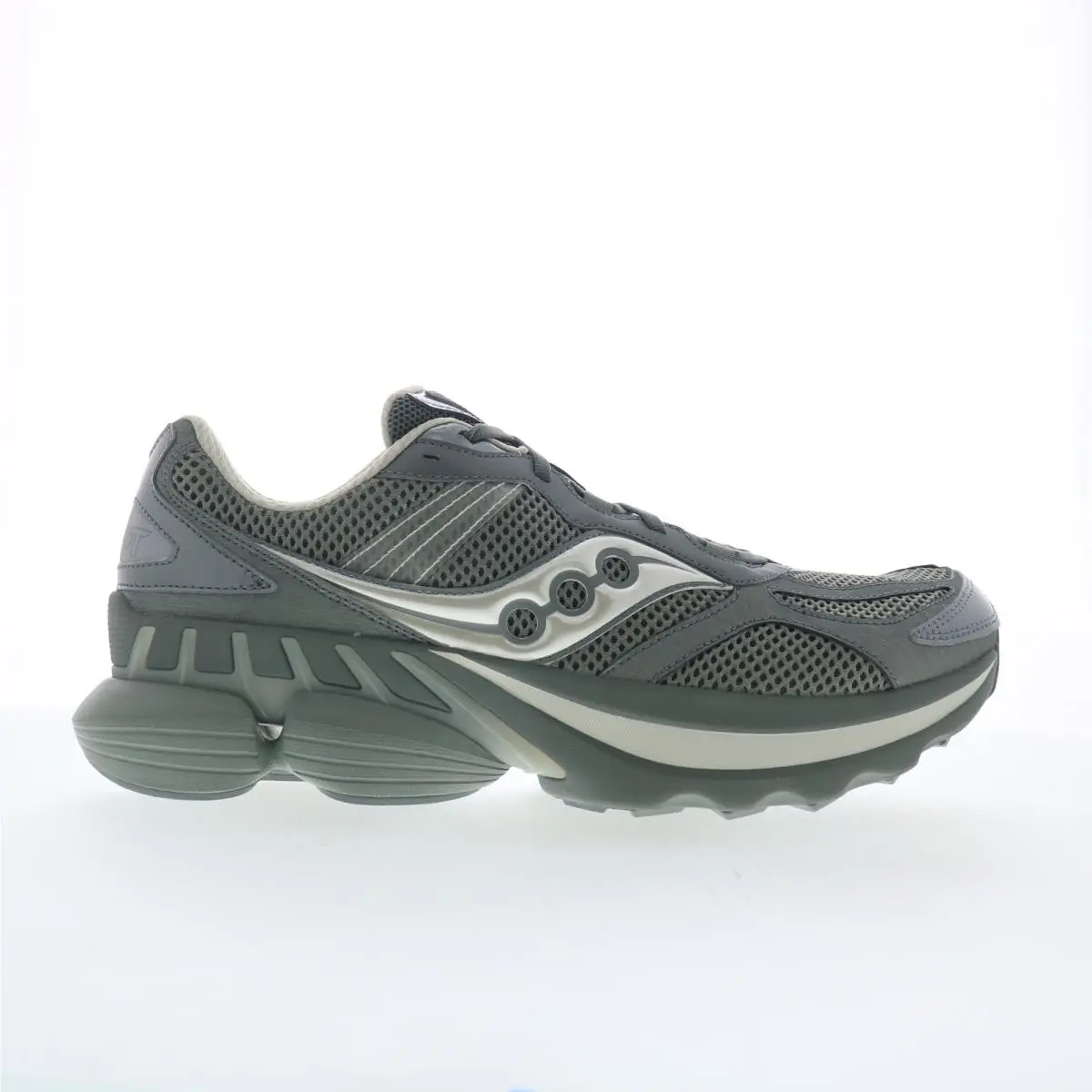 Saucony Grid Nxt Womens Size 6.5 Grey Running Shoes Lace Up Sneakers S70797-6