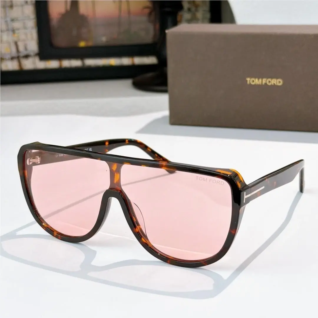 Tom Ford Photochromatic Sunglasses FT1182 Havana/pink 141-0-145mm with Case