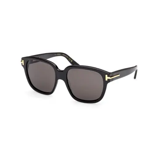 Tom Ford Icon FT1236 01A Shiny Black/ Smoke 58mm Women`s Sunglasses