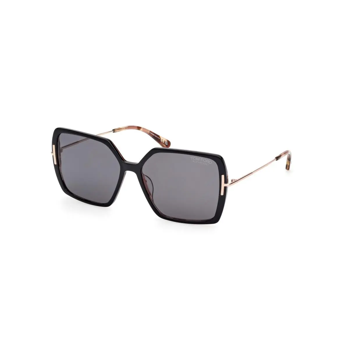 Tom Ford FT1039 05D Joanna Black Other Smoke Polarized 59 mm Women`s Sunglasses