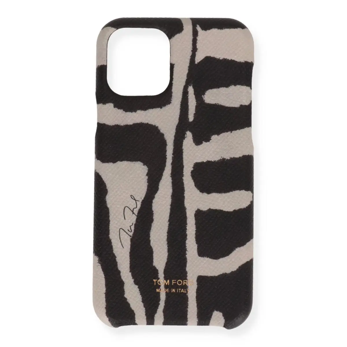 Tom Ford Mens White/black Phone Accessory
