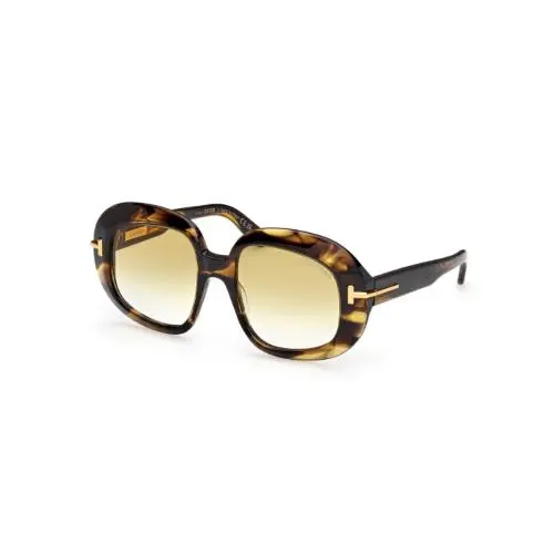 Tom Ford Icon FT1237 56F Coloured Havana/i 53mm Women`s Sunglasses