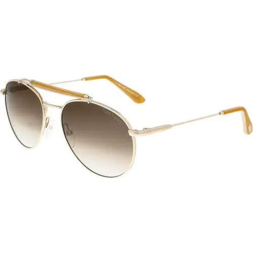 Tom Ford Colin TF 338 28F Aviator Sunglasses Gold / Brown Gradient Lens