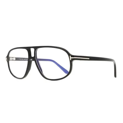 Tom Ford TF 6082-B Eyeglasses 001 Shiny Black 57