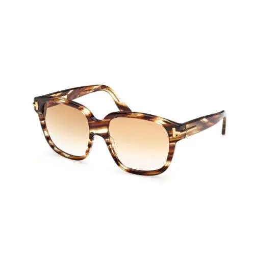 Tom Ford Icon FT1236 55F Coloured Havana/ I 58mm Women`s Sunglasses