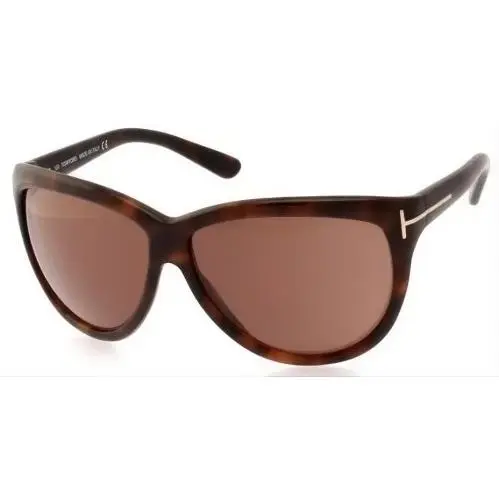Tom Ford Olympia TF128 52J Sunglasses 62mm Dark Havana / Brown Lens