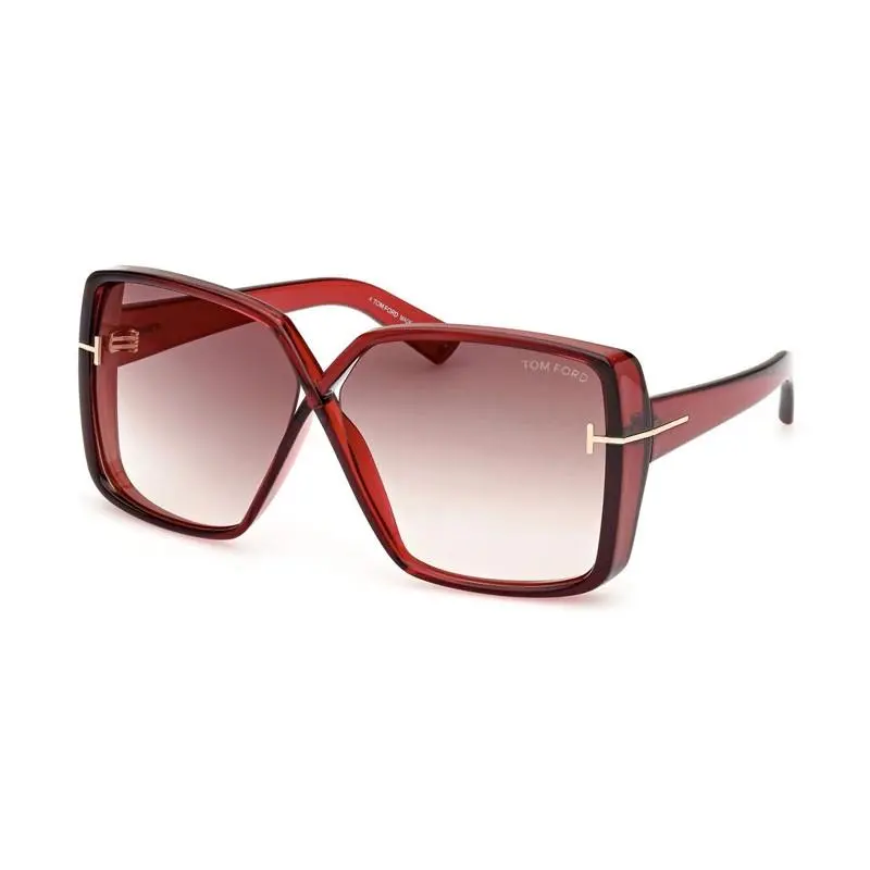 FT1117 Sunglasses Sun Glasses 66G Shiny Red 63mm Women by Tom Ford
