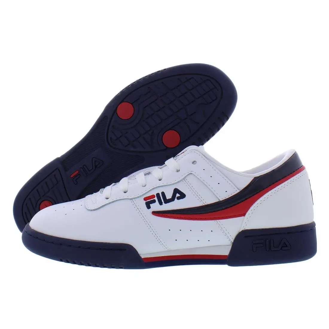Fila shoes - White/Navy/Red, Main: White 0