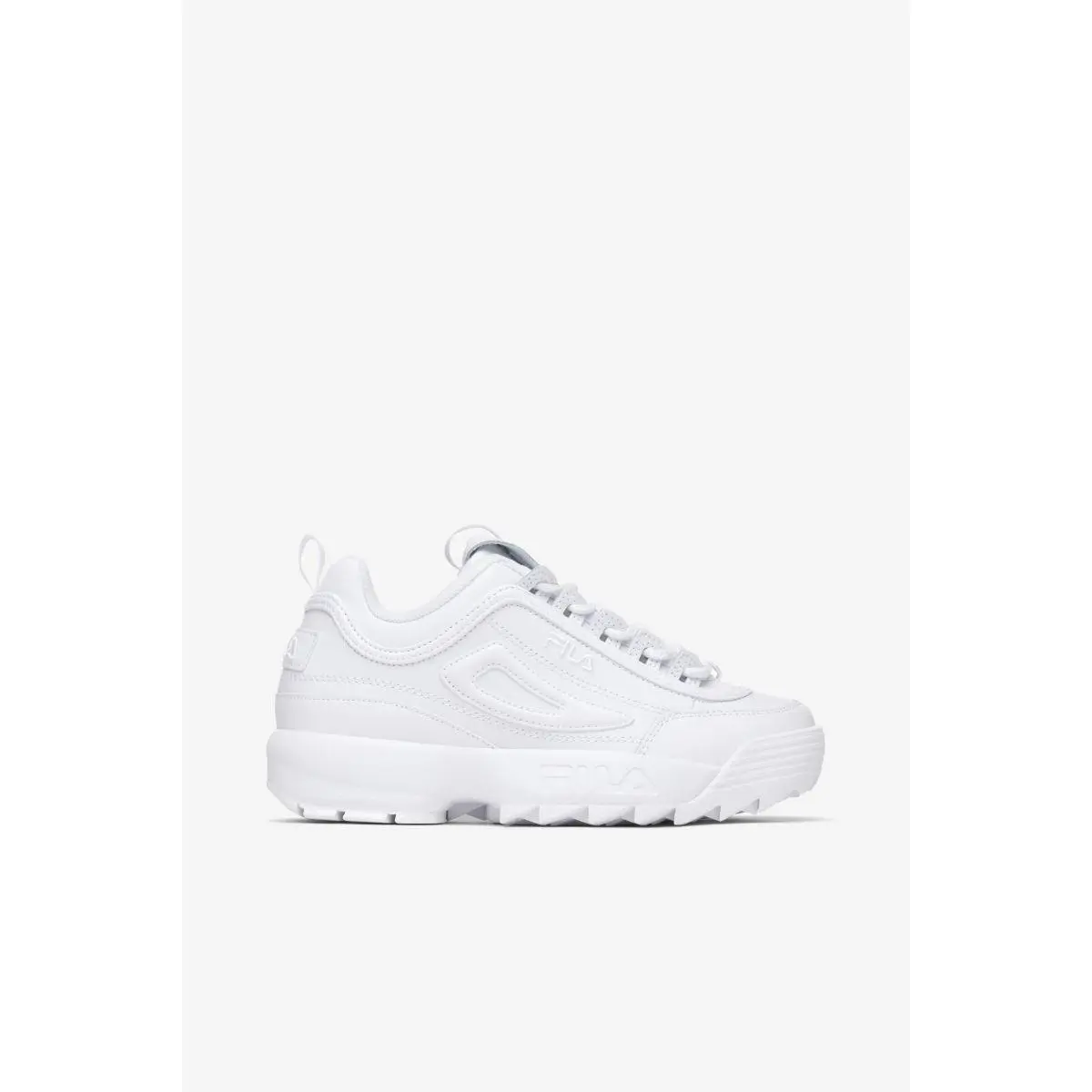 Fila Women`s Disruptor II Premium Sneaker White/white/white - 5VF80170-100 Whit