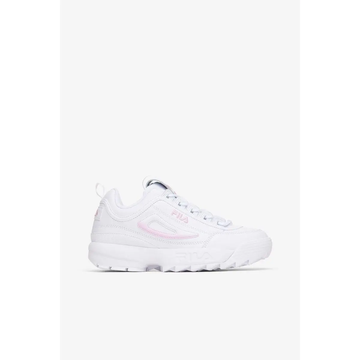 Fila Women`s Disruptor II Premium Sneaker White/pirouette/white - 5XM02330-155
