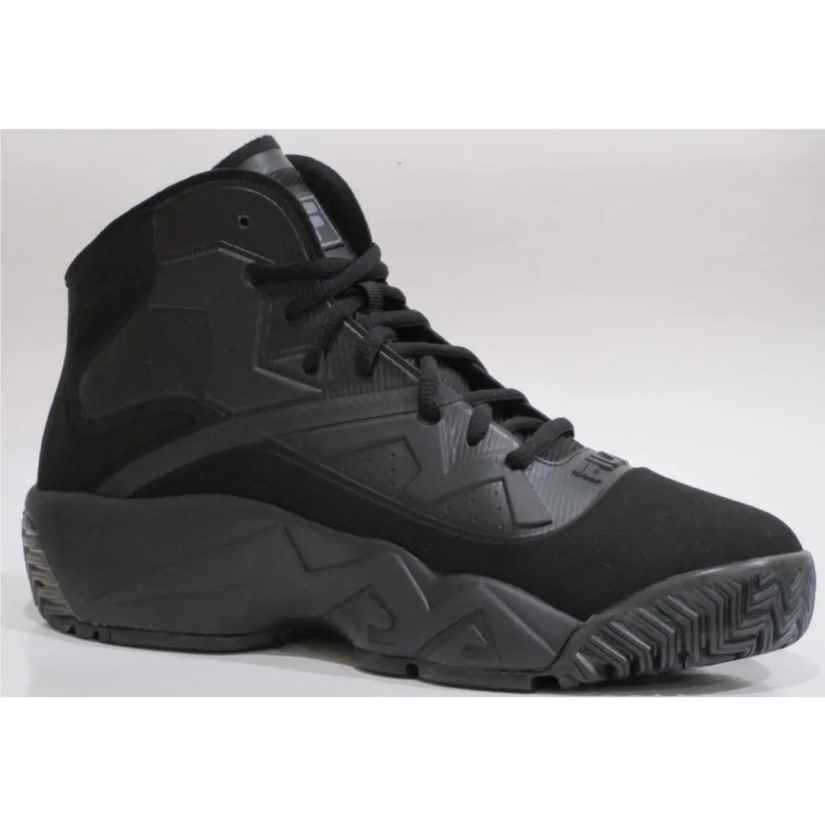 Fila Men`s MB No-sew 1BM02490-003 Triple Black Size 10