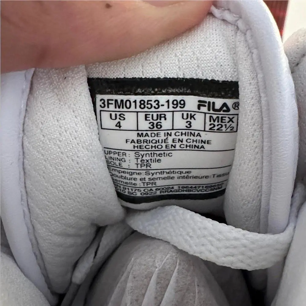 Fila shoes - White /Multicolor (UPC: 196447169650) 6