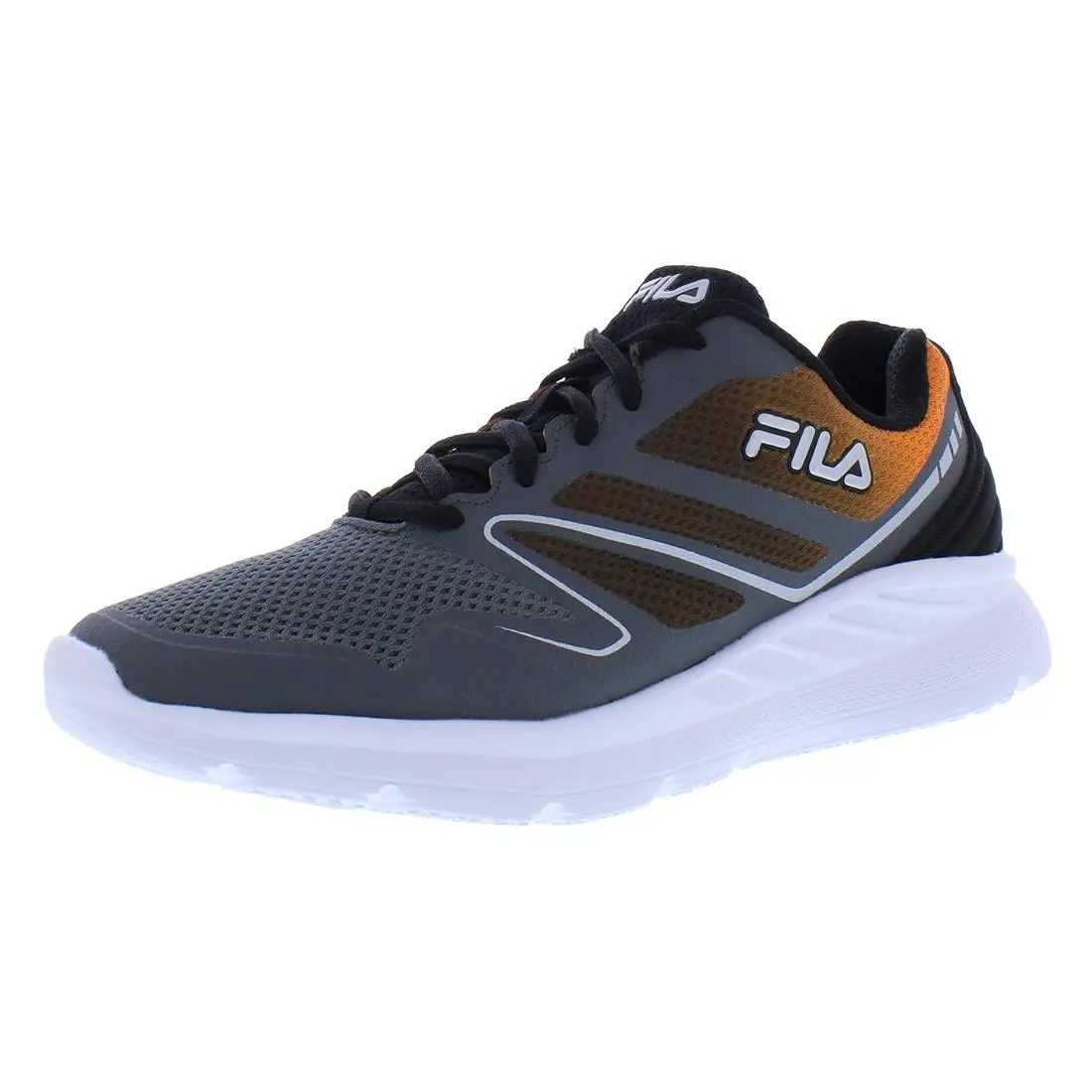 Fila shoes - Grey/Orange/Black, Main: Grey (UPC: 731616741413) 0
