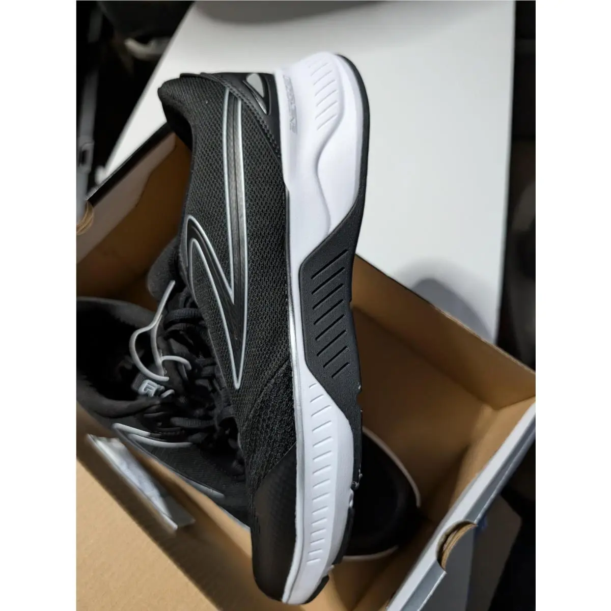 Fila Action Stride Energized Shoes Mens Size 13 Black Low Top Running Sneakers
