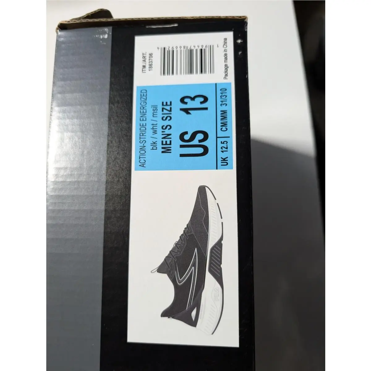 Fila shoes - FILA Action Stride Energized - Action Stride Energized - Black 0