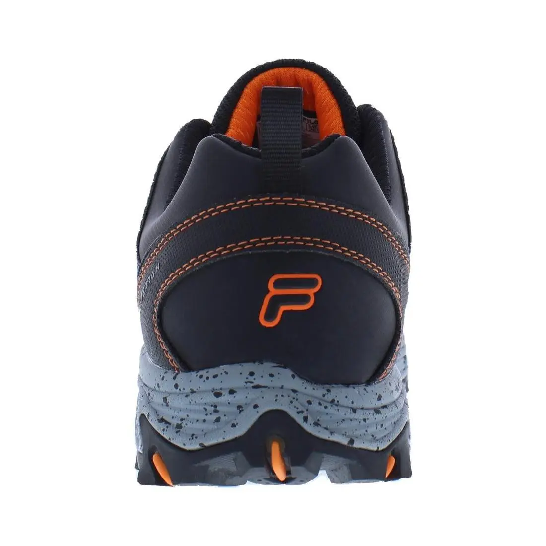 Fila shoes - Black/Orange, Main: Black (UPC: 633641639591) 2