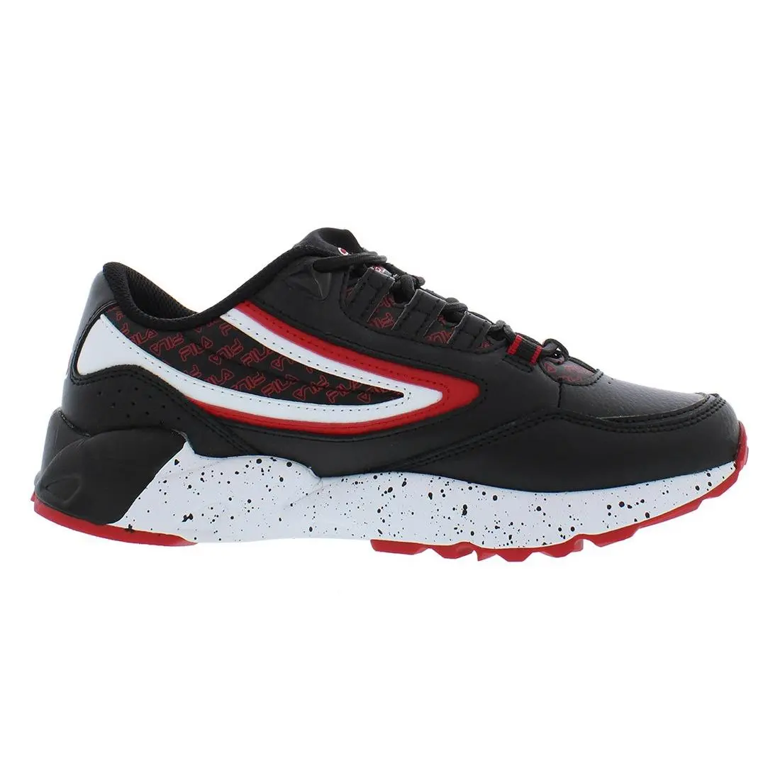 Fila shoes - Black/White/Red, Main: Black (UPC: 607949922648) 1