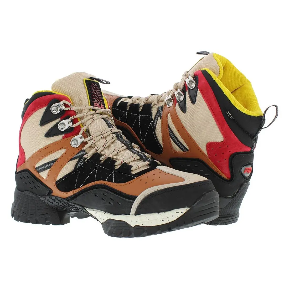 Fila shoes - Cream/Black, Main: Multi-Colored (UPC: 731616301006) 1