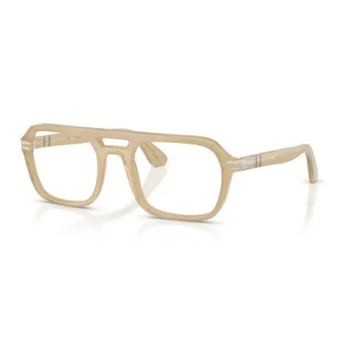 Persol 0PO3394V 1169 - Opal Beige/clear Lens 54mm Men`s Eyeglasses