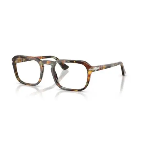 Persol 0PO3390V 1230 - Tortoise Brown Pearl Green /clear Lens Men`s Eyeglasses