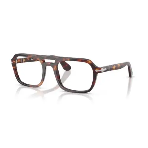 Persol 0PO3394V 24 - Havana/clear Lens 56mm Men`s Eyeglasses