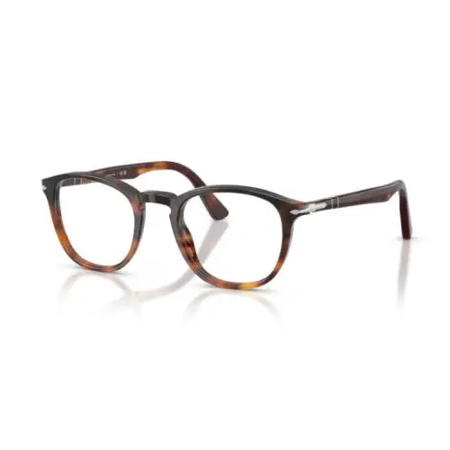 0PO3143V 1160 - Havana Brown/clear 49mm Men`s Eyeglasses by Persol