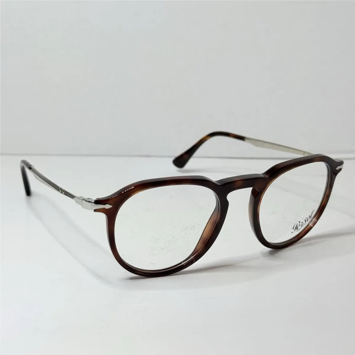 Persol PO 3387V Havana 24 Eyeglasses 51 - 21 - 145 Italy Demo Lens Brown Frame