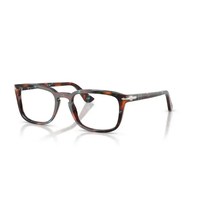Persol 0PO3382V 1232 - Tortoise Brown Pearl Blue/clear 52mm Men`s Eyeglasses