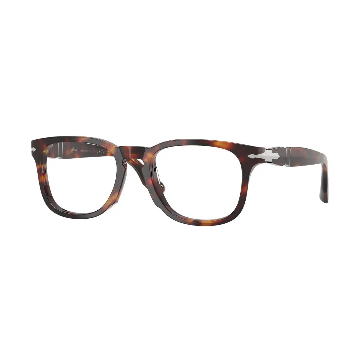 Persol PO8003V 24 Havana Clear 52 mm Unisex Eyeglasses