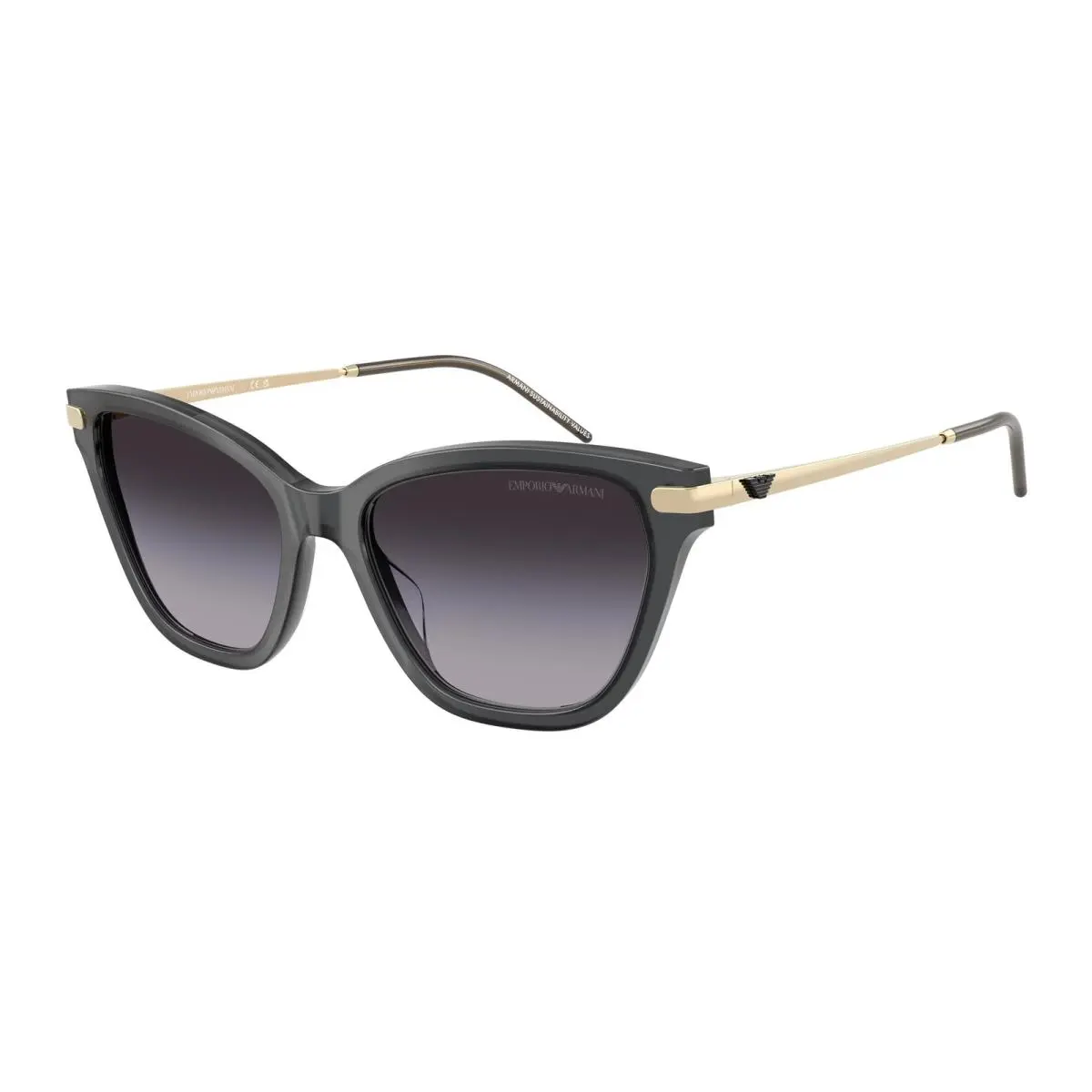 Emporio Armani EA4251F 62628G Opal Black Grey Gradient 56 mm Women`s Sunglasses