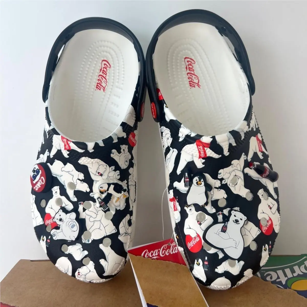 Crocs shoes - Crocs Coca-Cola Classic Polar Bear - White 3