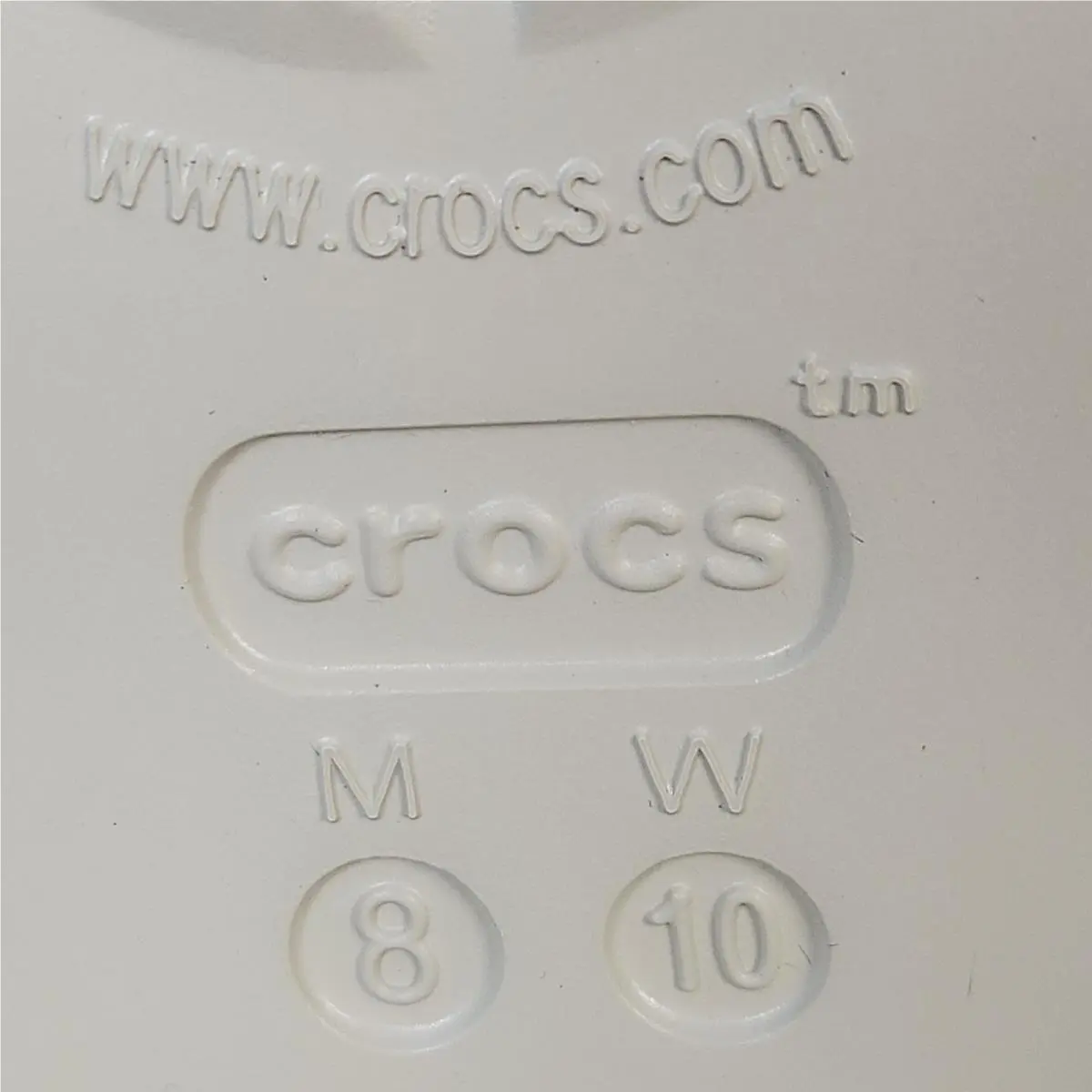 Crocs shoes - White 10