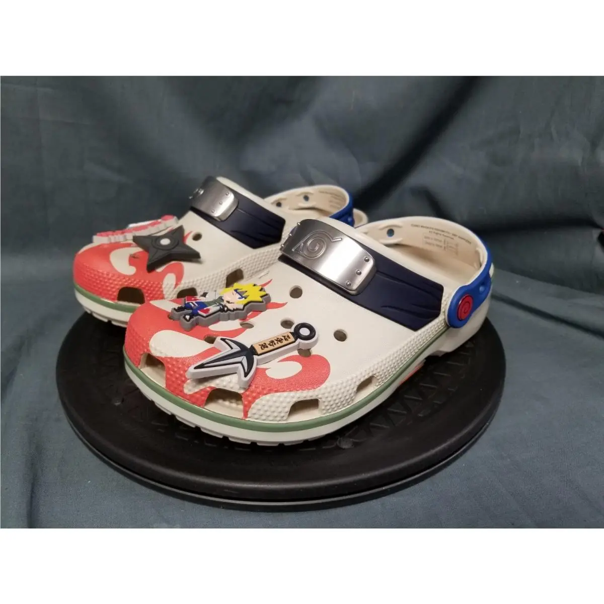 Crocs shoes - 209885-160 - 209885 160 - Blue/White/Red (UPC: 196265670222) 1