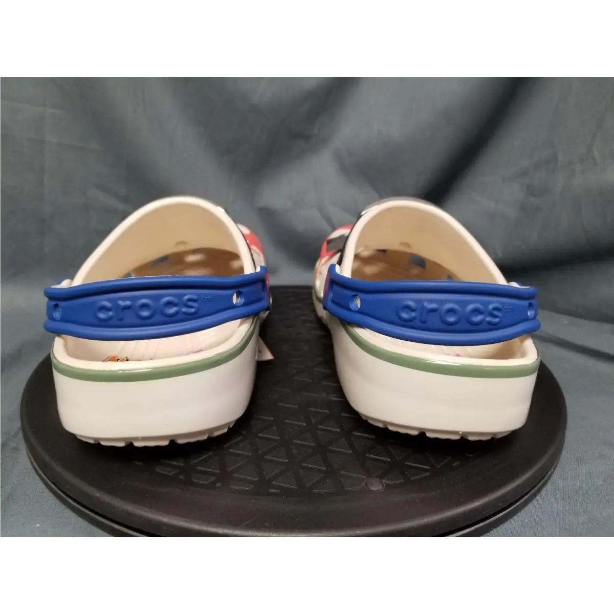 Crocs shoes - 209885-160 - 209885 160 - Blue/White/Red (UPC: 196265670222) 4