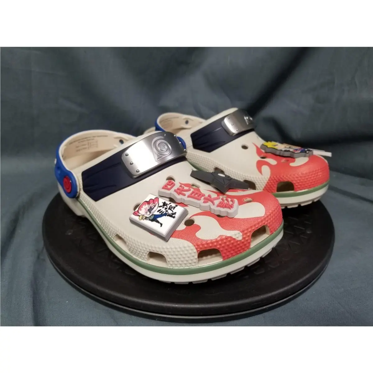Crocs shoes - 209885-160 - 209885 160 - Blue/White/Red (UPC: 196265670222) 7