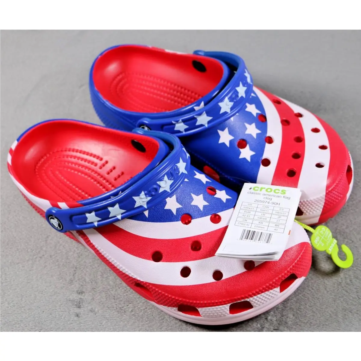 Crocs shoes - Crocs Classic American Flag Clog - Multicolor 0