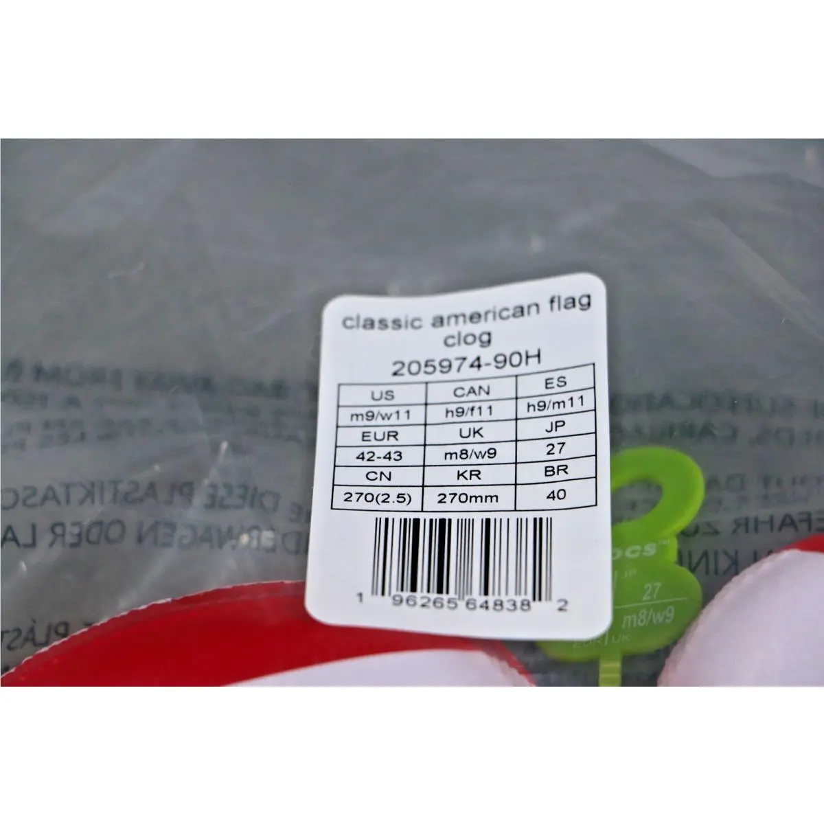 Crocs shoes - Crocs Classic American Flag Clog - Multicolor 9
