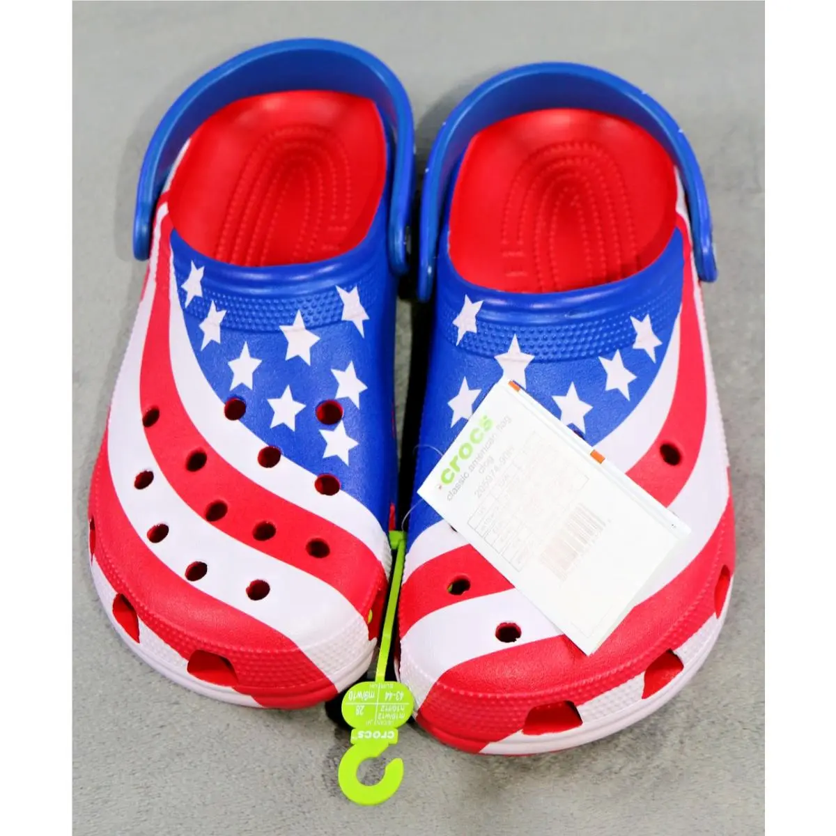 Crocs shoes - Crocs Classic American Flag Clog - Multicolor 8