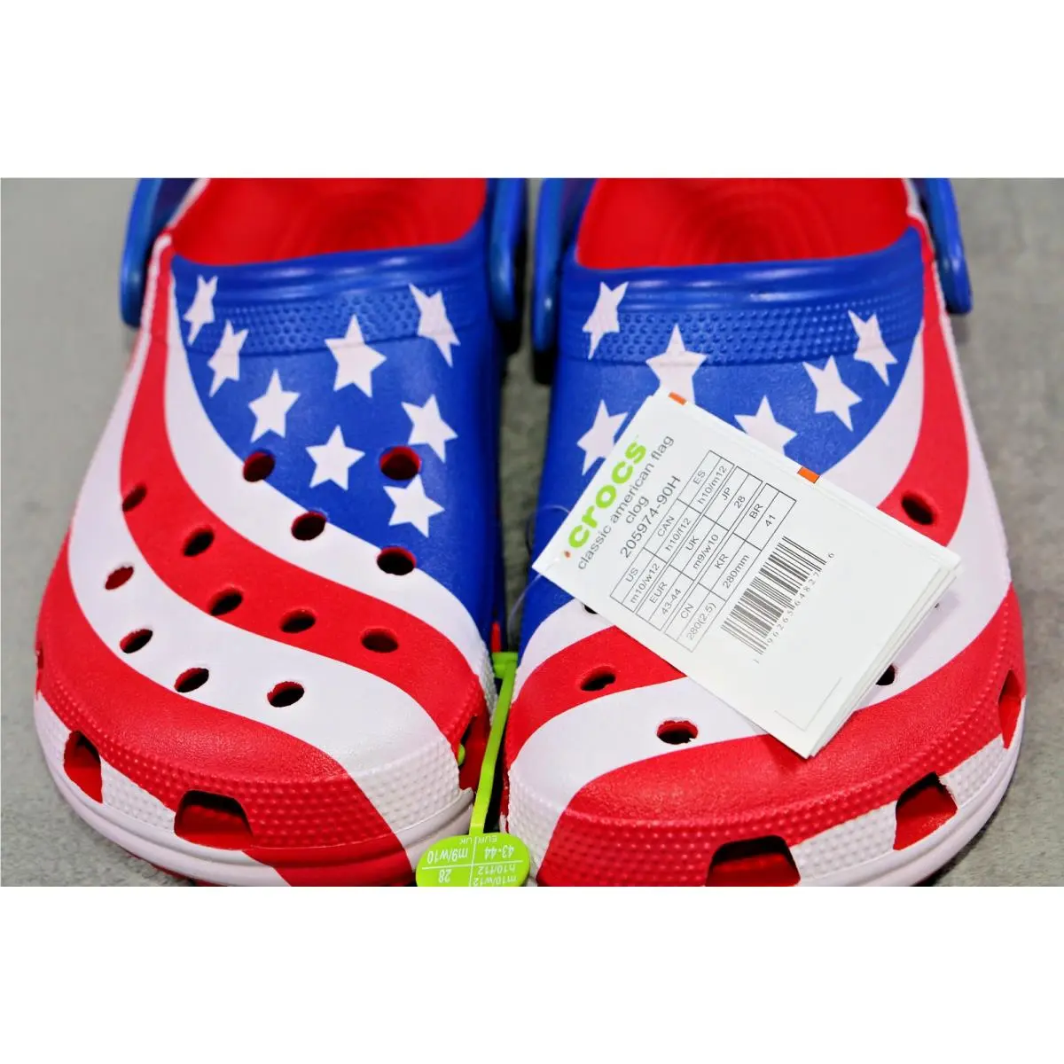 Crocs shoes - Crocs Classic American Flag Clog - Multicolor 9