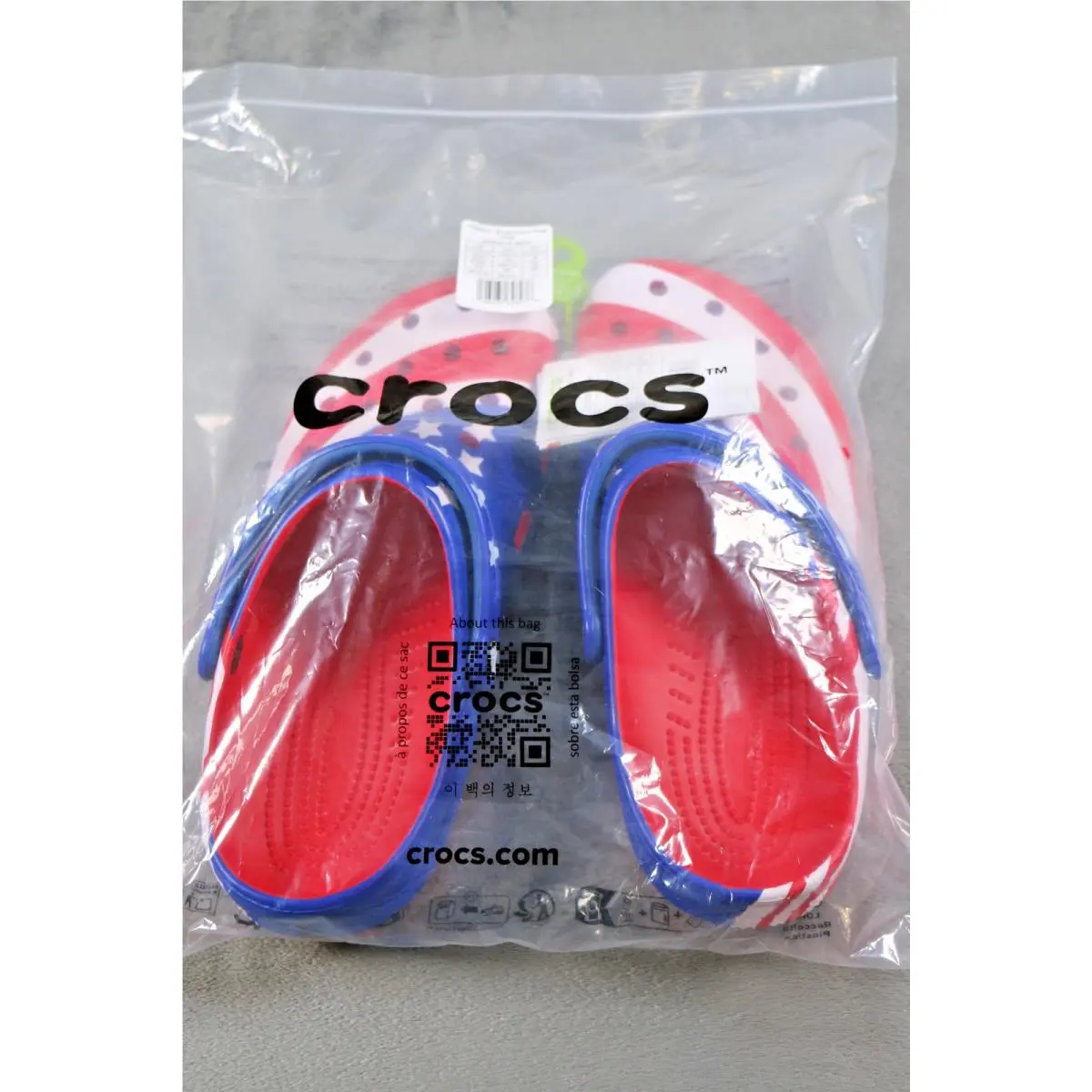 Crocs shoes - Crocs Classic American Flag Clog - Multicolor 0