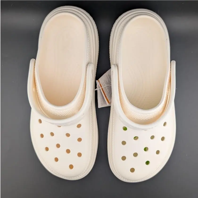 Crocs shoes - Crocs Stomp - Stomp - 209347 - Chalk (UPC: 196265595587) 12
